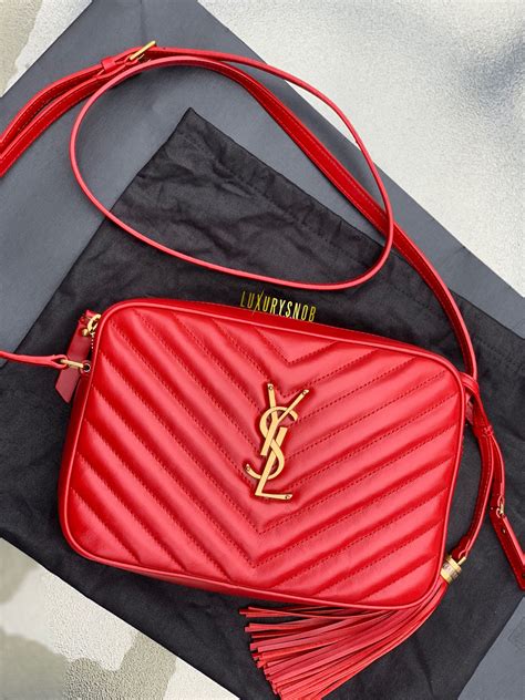 ysl red crossbody bag